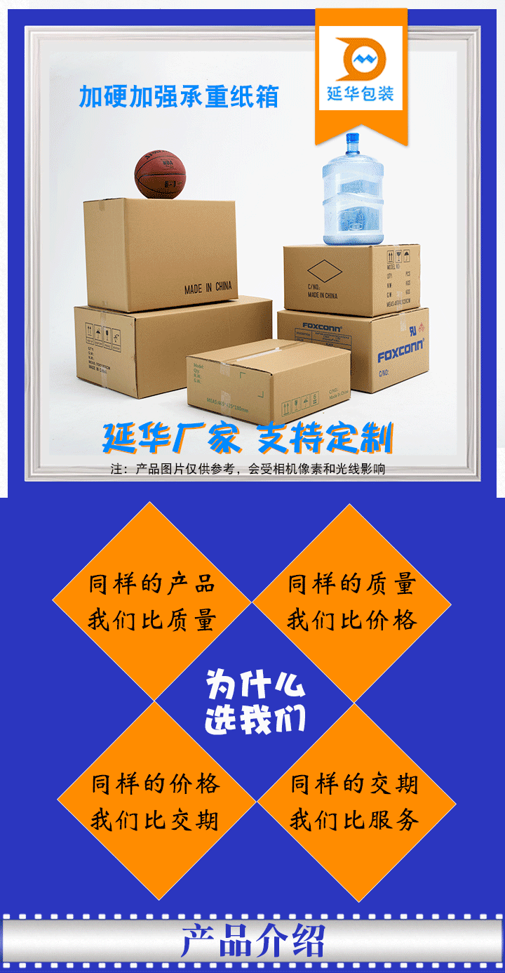 加硬加強承重紙箱